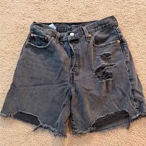 Men's Dark Gray Denim Jeans - W29